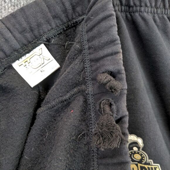 TCX Apparel Purdue University Boilermakers Sweatpants Mens Size XL Black Logo - Picture 15 of 16